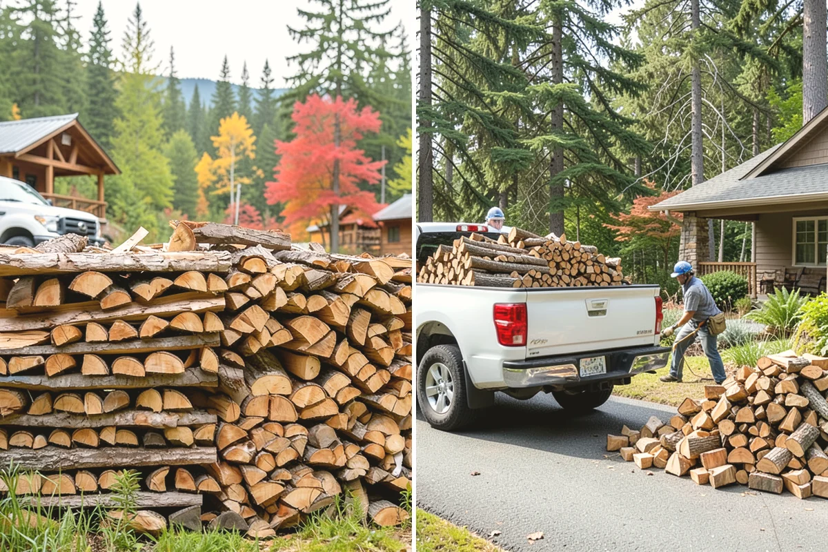 Backyard Delivery in Carbonado, Pierce County, WA - Show us the gate or path to the backyard