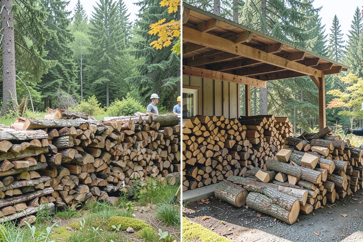 Backyard Delivery in Darrington, Snohomish County, WA - Show us the gate or path to the backyard