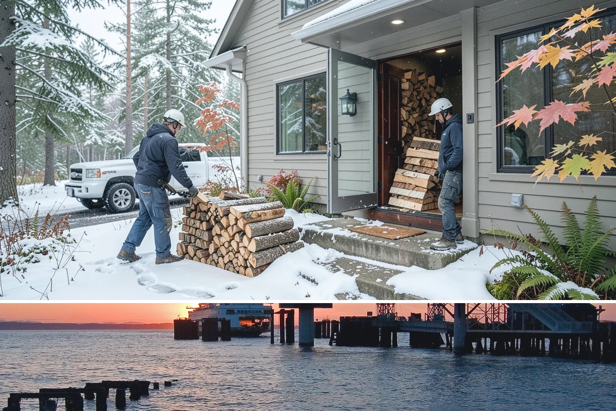 Backyard Delivery in Edmonds, Snohomish County, WA - Offered throughout the year