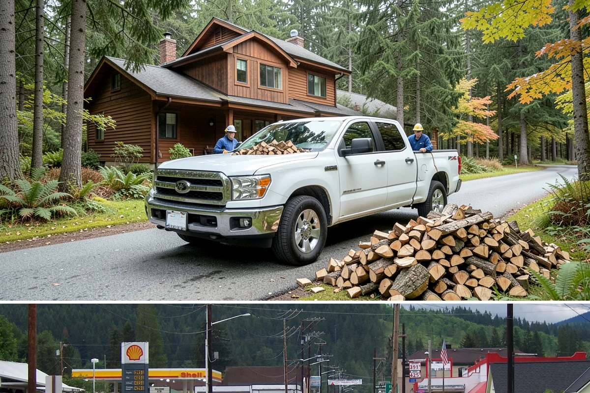 Backyard Delivery in Granite Falls, Snohomish County, WA - Offered throughout the year