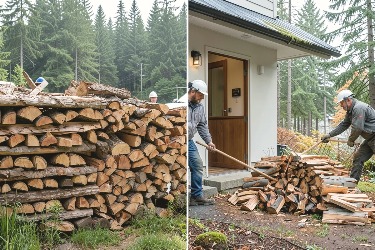Backyard Delivery in Issaquah, King County, WA - Show us the gate or path to the backyard