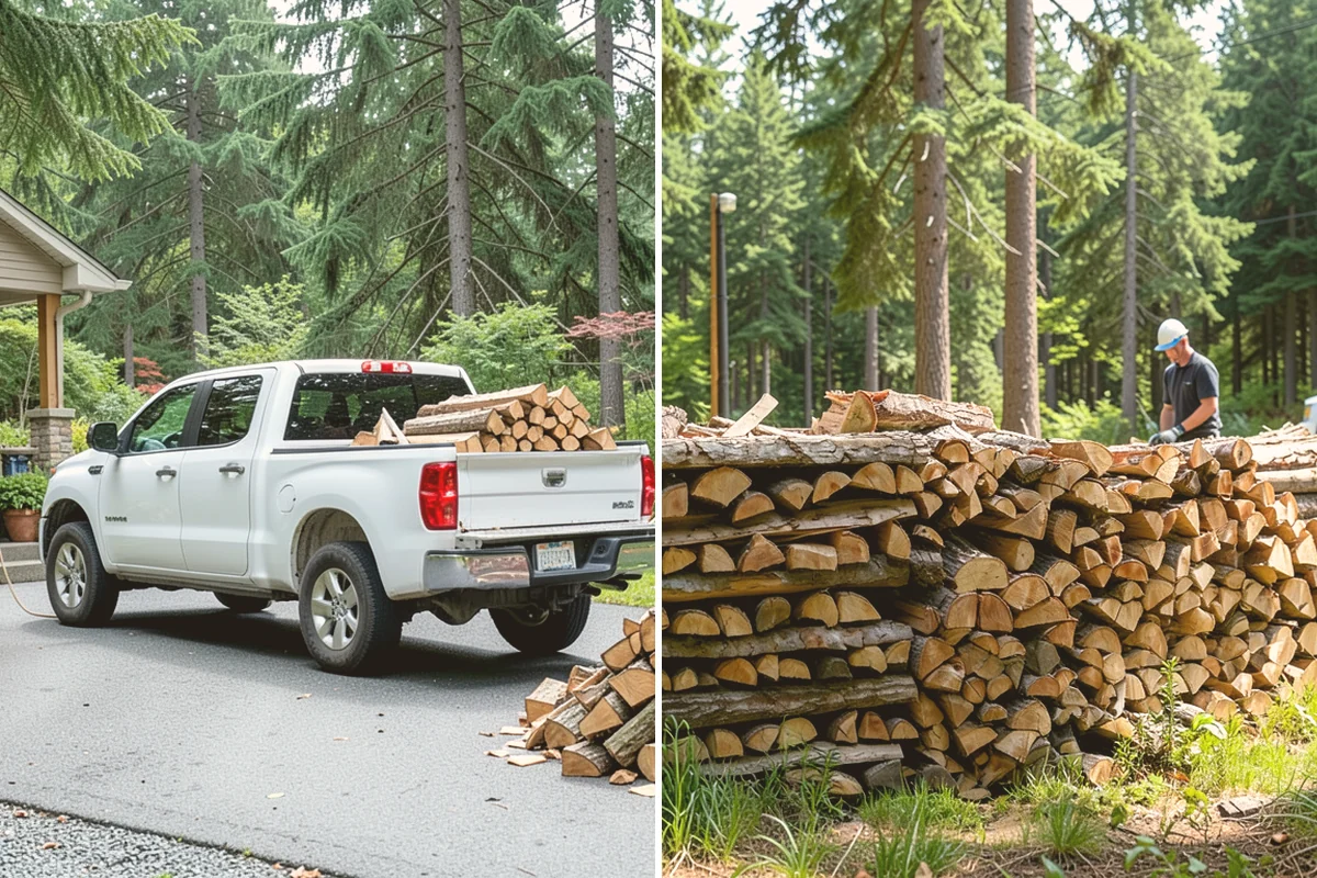 Backyard Delivery in Kirkland, King County, WA - Show us the gate or path to the backyard