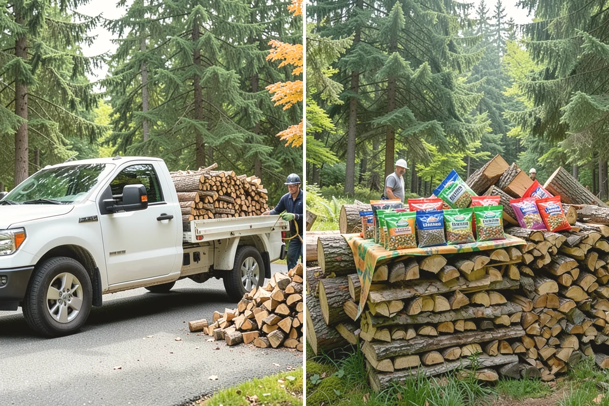 Backyard Delivery in La Conner, Skagit County, WA - Show us the gate or path to the backyard