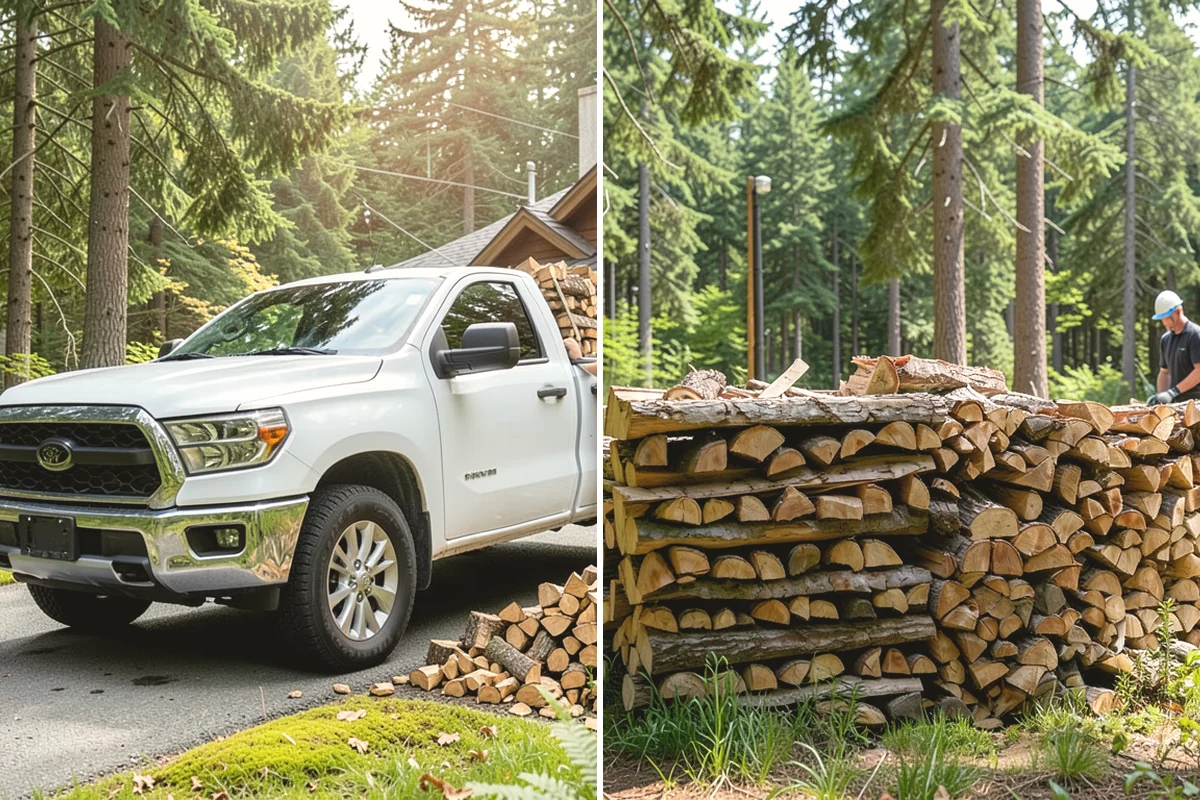 Backyard Delivery in Monroe, Snohomish County, WA - Show us the gate or path to the backyard