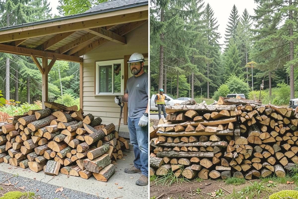 Backyard Delivery in North Bend, King County, WA - Show us the gate or path to the backyard