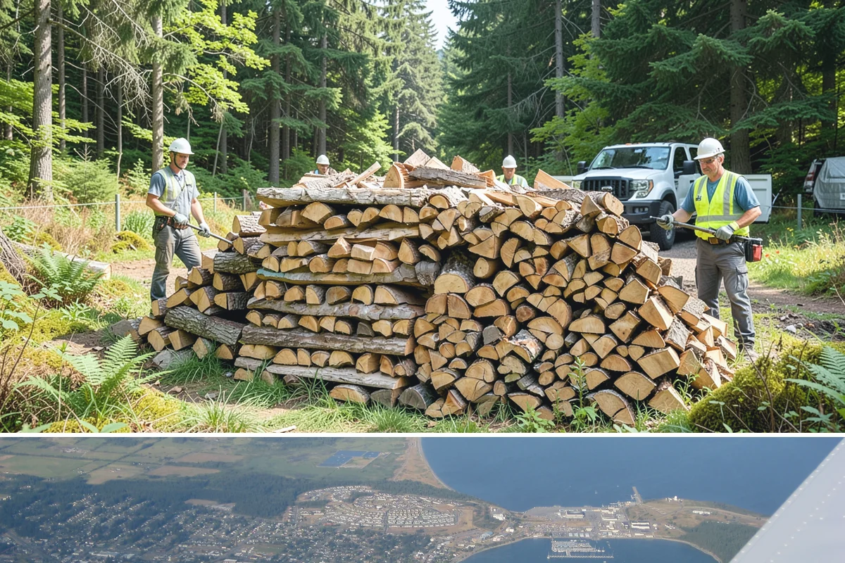 Backyard Delivery in Oak Harbor, Island County, WA - Offered throughout the year