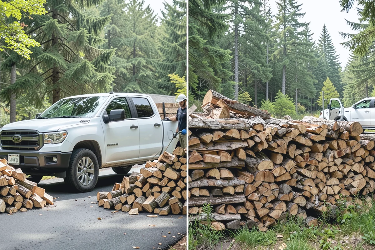 Backyard Delivery in South Prairie, Pierce County, WA - Show us the gate or path to the backyard