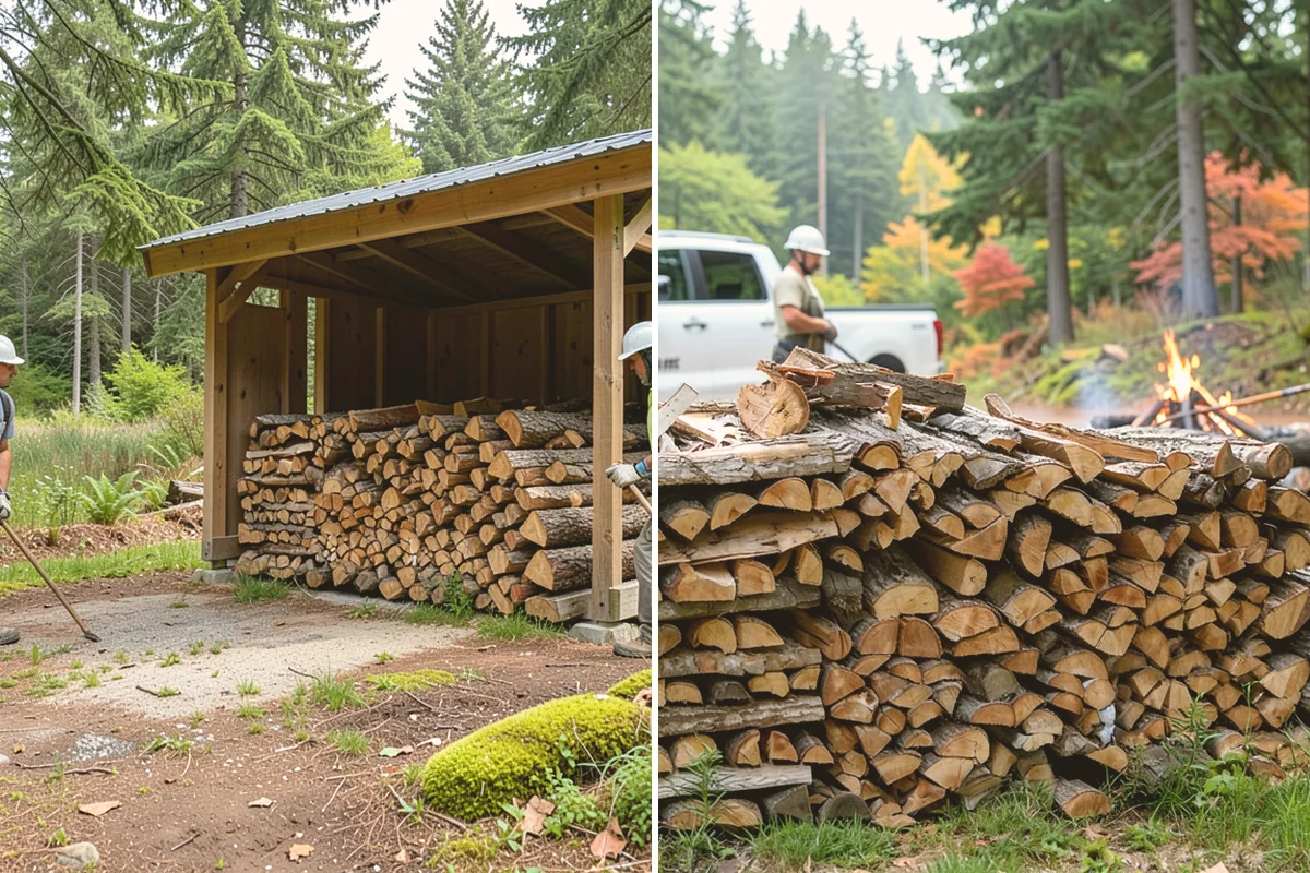 Backyard Delivery in Stanwood, Snohomish County, WA - Show us the gate or path to the backyard