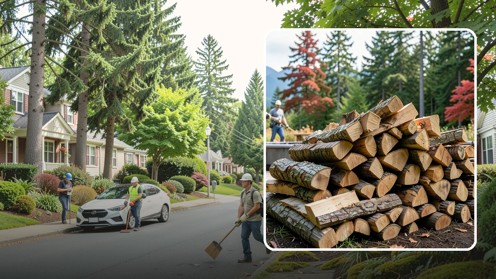 Backyard Fire Pit Wood in Beaux Arts Village, King County, WA - Clean-burning firewood sized specifically for backyard fire pits and patios.