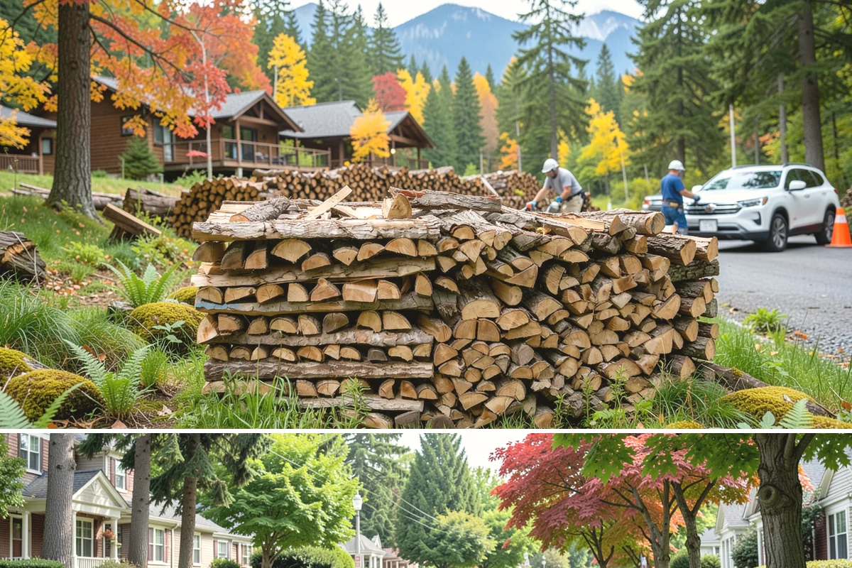 Backyard Fire Pit Wood in Beaux Arts Village, King County, WA - Backyard fires run year-round here, but demand rises in summer, so restock before warm-weather gatherings.