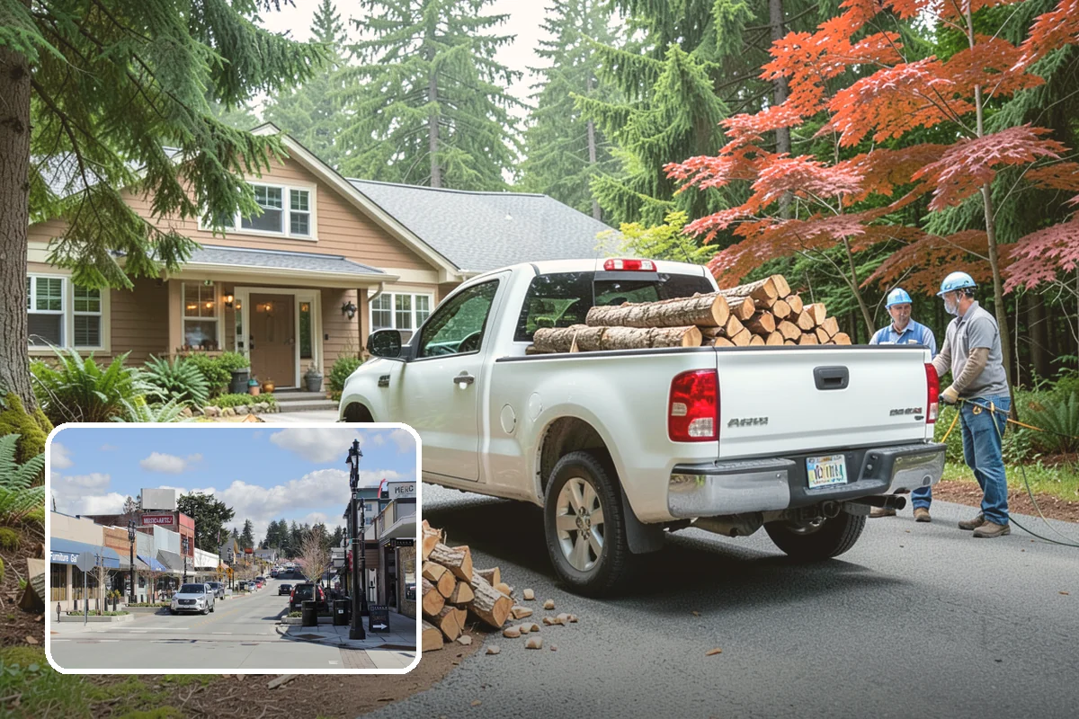 Backyard Fire Pit Wood in Bothell, King County, WA - Sized to fit common backyard fire pits