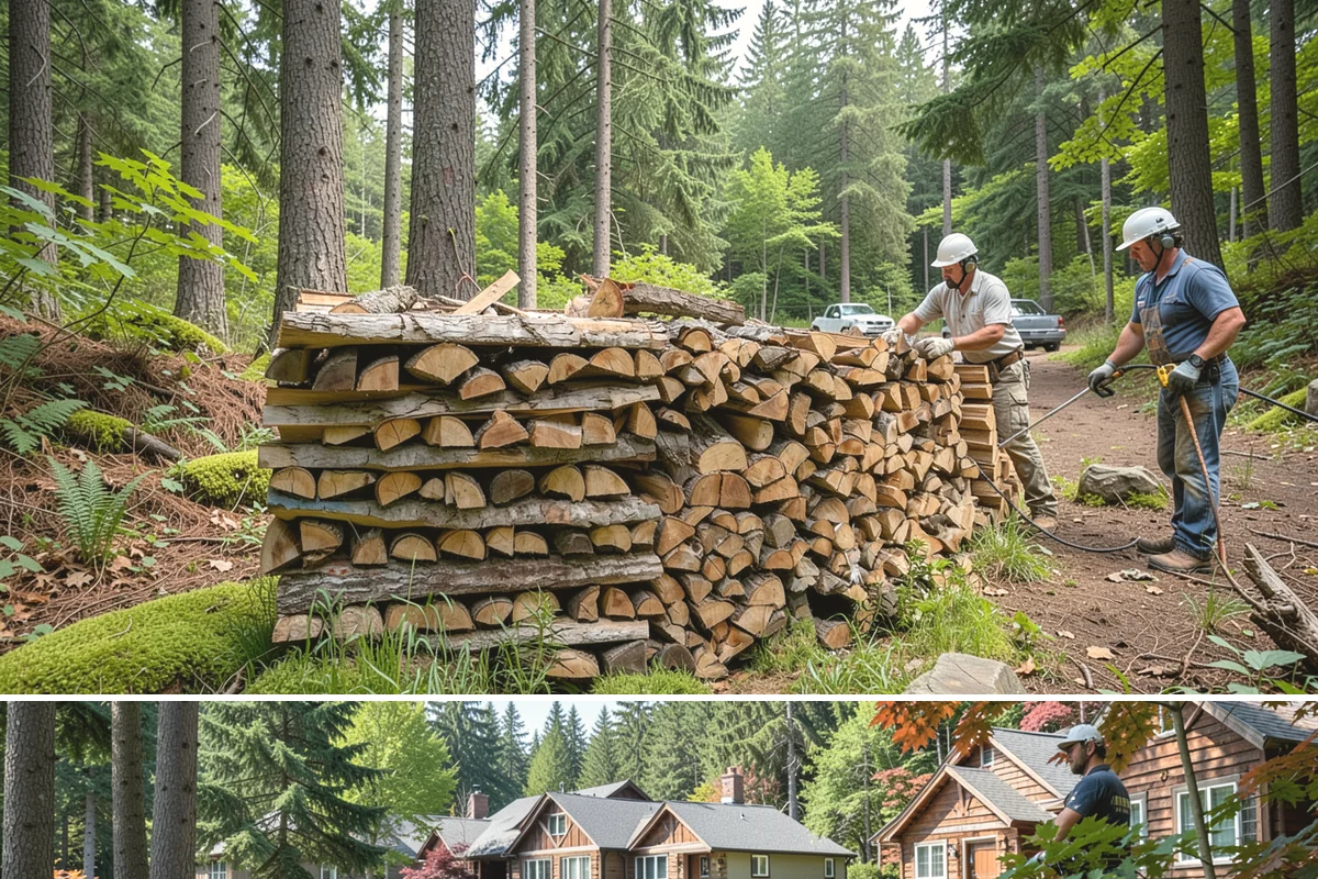 Backyard Fire Pit Wood in Edgewood, WA - Backyard fires run year-round here, but demand rises in summer, so restock before warm-weather gatherings.