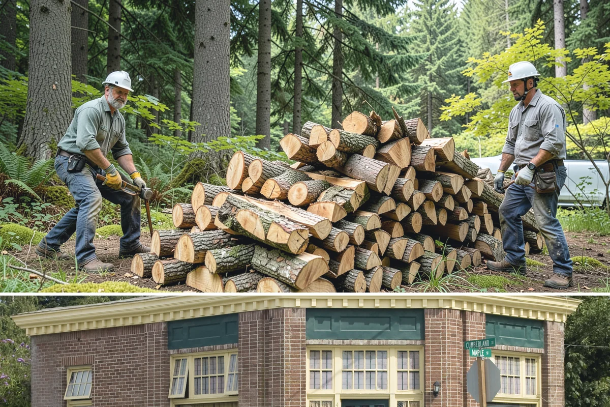 Backyard Fire Pit Wood in Hamilton, Skagit County, WA - Backyard fires run year-round here, but demand rises in summer, so restock before warm-weather gatherings.