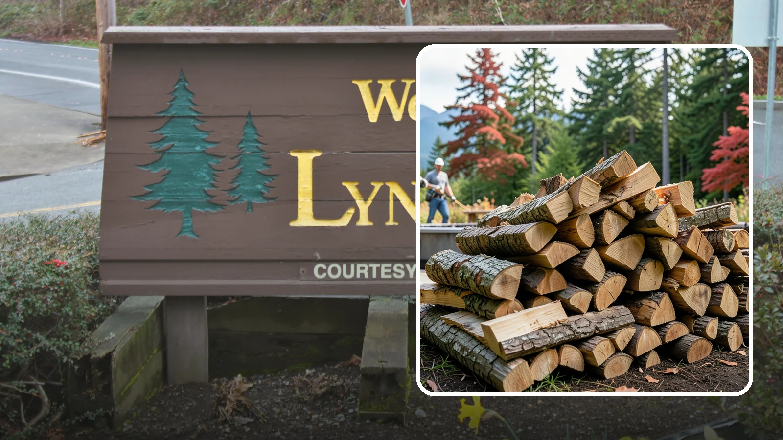 Backyard Fire Pit Wood in Lynnwood, Snohomish County, WA - Clean-burning firewood sized specifically for backyard fire pits and patios.