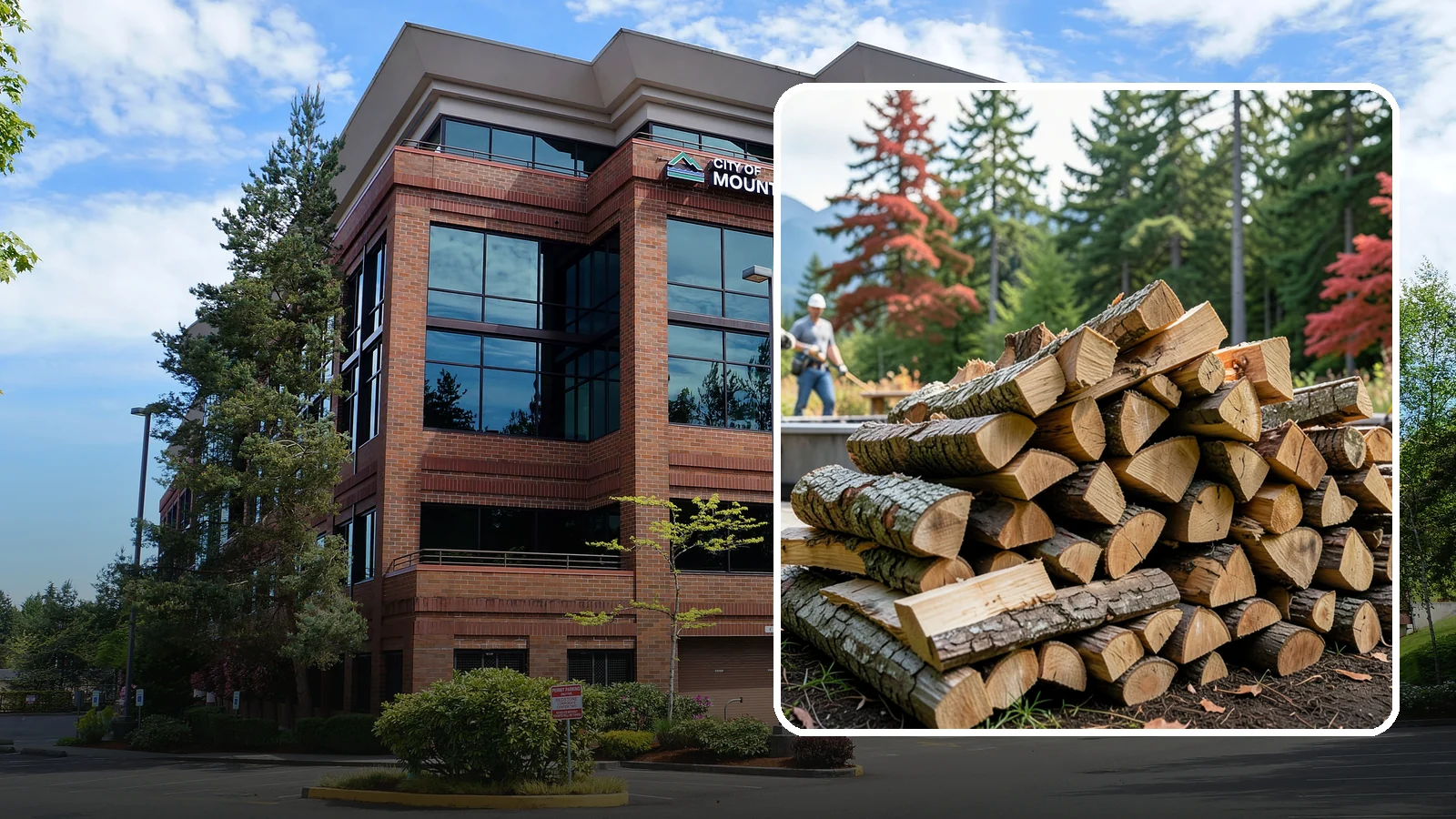 Backyard Fire Pit Wood in Mountlake Terrace, WA - Clean-burning firewood sized specifically for backyard fire pits and patios.