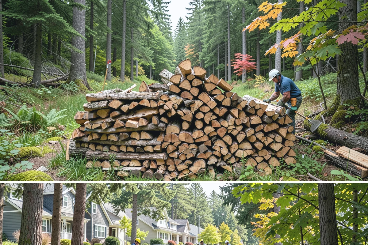 Backyard Fire Pit Wood in Normandy Park, King County, WA - Backyard fires run year-round here, but demand rises in summer, so restock before warm-weather gatherings.