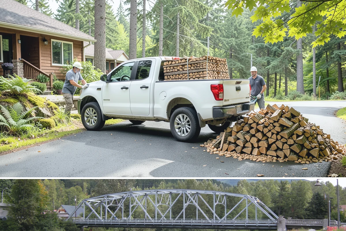 Backyard Fire Pit Wood in Skykomish, King County, WA - Backyard fires run year-round here, but demand rises in summer, so restock before warm-weather gatherings.