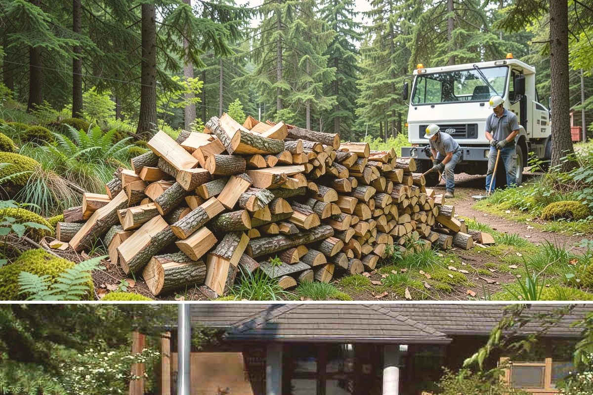 Backyard Fire Pit Wood in Yarrow Point, King County, WA - Backyard fires run year-round here, but demand rises in summer, so restock before warm-weather gatherings.