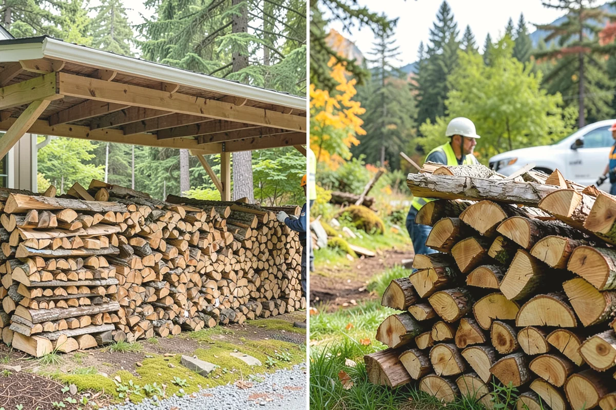 Bark Cleanup in Carbonado, Pierce County, WA - Inspect racks, sheds, and stacking zones for shed bark