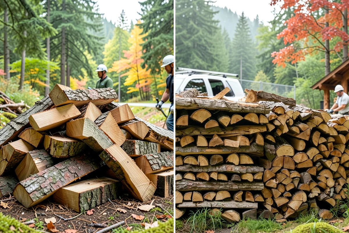 Bark Cleanup in DuPont, Pierce County, WA - Inspect racks, sheds, and stacking zones for shed bark