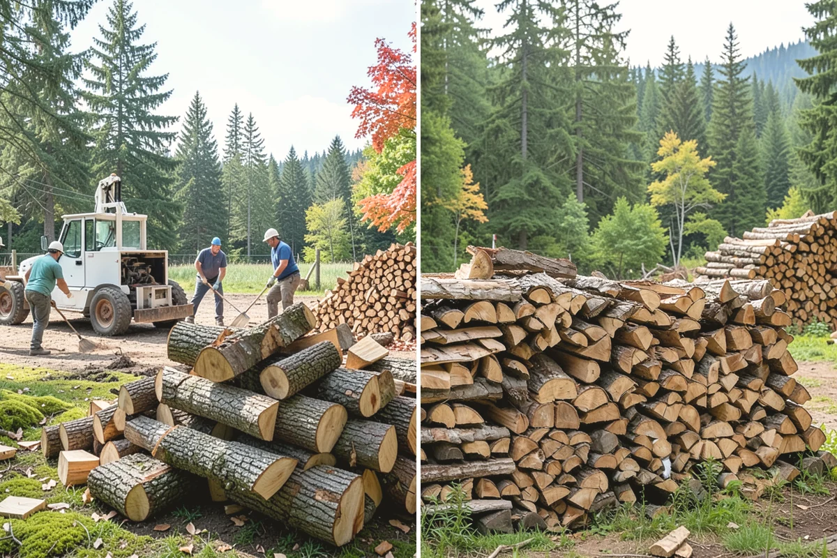 Bark Cleanup in Duvall, King County, WA - Inspect racks, sheds, and stacking zones for shed bark