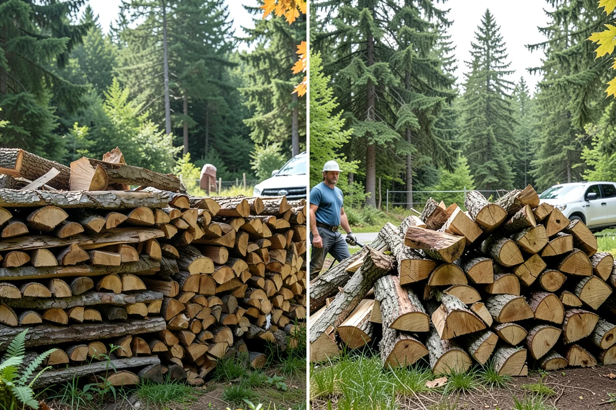 Bark Cleanup in Gig Harbor, Pierce County, WA - Inspect racks, sheds, and stacking zones for shed bark