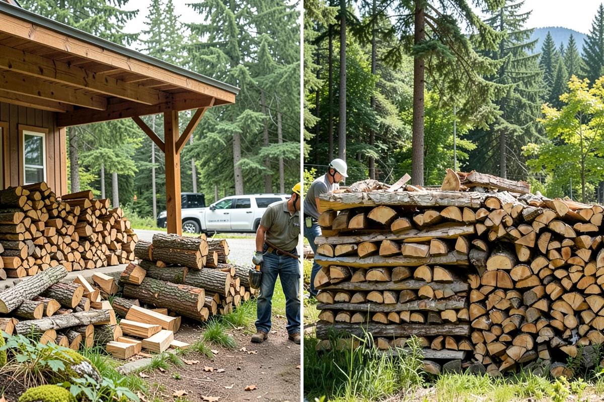 Bark Cleanup in Hunts Point, King County, WA - Inspect racks, sheds, and stacking zones for shed bark