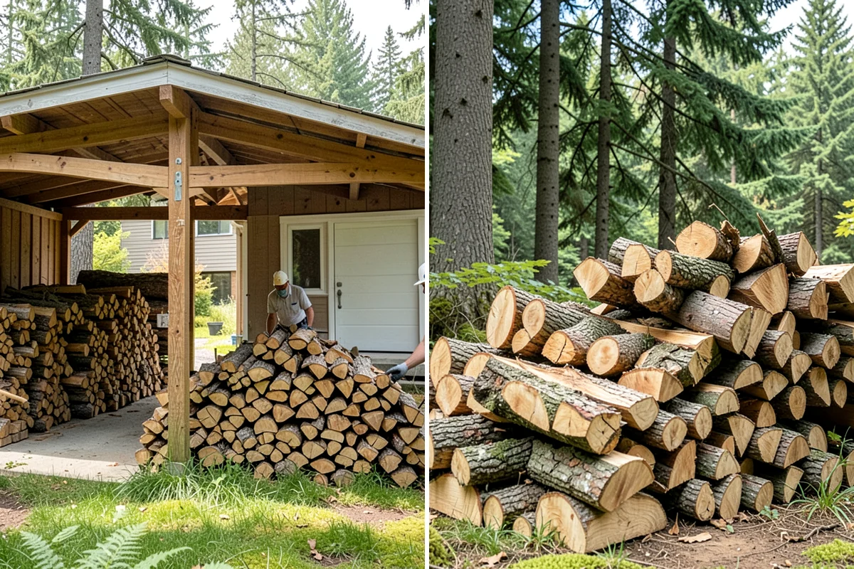 Bark Cleanup in Lakewood, Pierce County, WA - Inspect racks, sheds, and stacking zones for shed bark