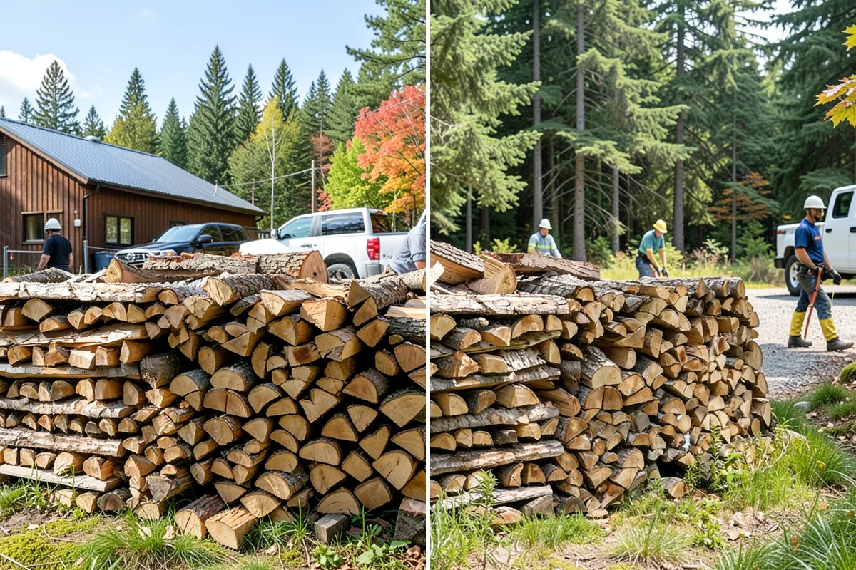 Bark Cleanup in Lyman, WA - Inspect racks, sheds, and stacking zones for shed bark