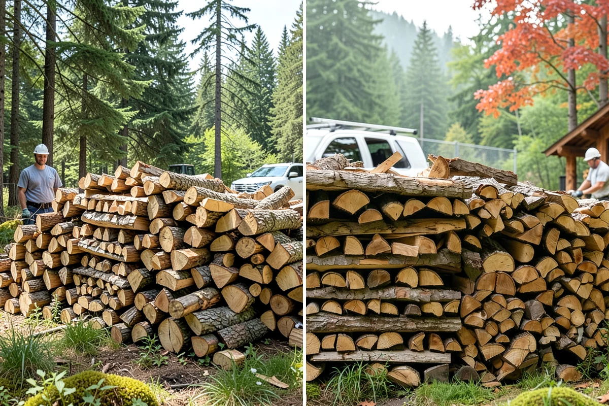 Bark Cleanup in Maple Valley, King County, WA - Inspect racks, sheds, and stacking zones for shed bark