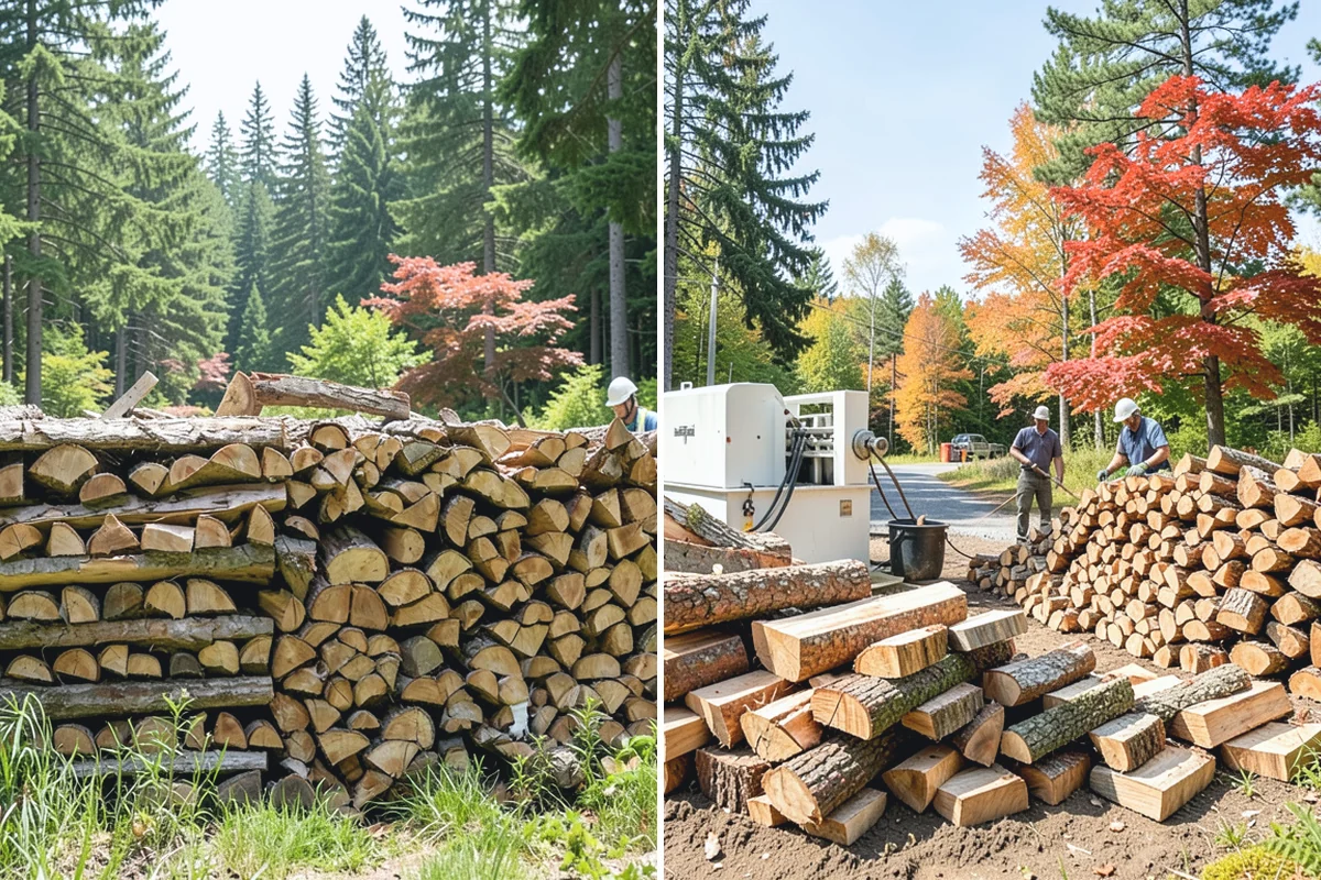 Bark Cleanup in Marysville, Snohomish County, WA - Inspect racks, sheds, and stacking zones for shed bark
