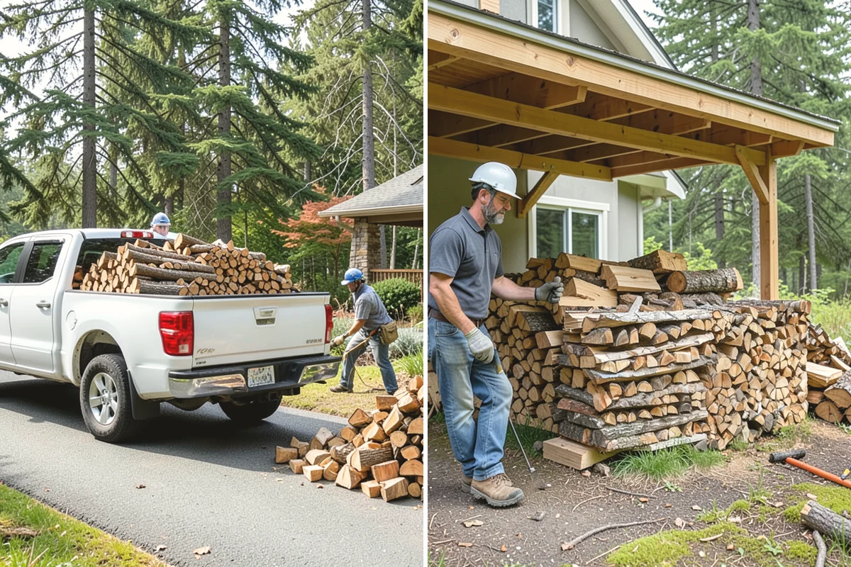 Bark Cleanup in Mercer Island, King County, WA - Inspect racks, sheds, and stacking zones for shed bark