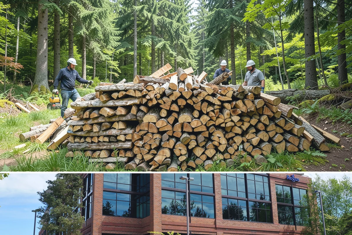 Bark Cleanup in Mountlake Terrace, WA - Fall cleanup before the wet season locks the bark down is ideal, though spring works well after a heavy winter of burning.