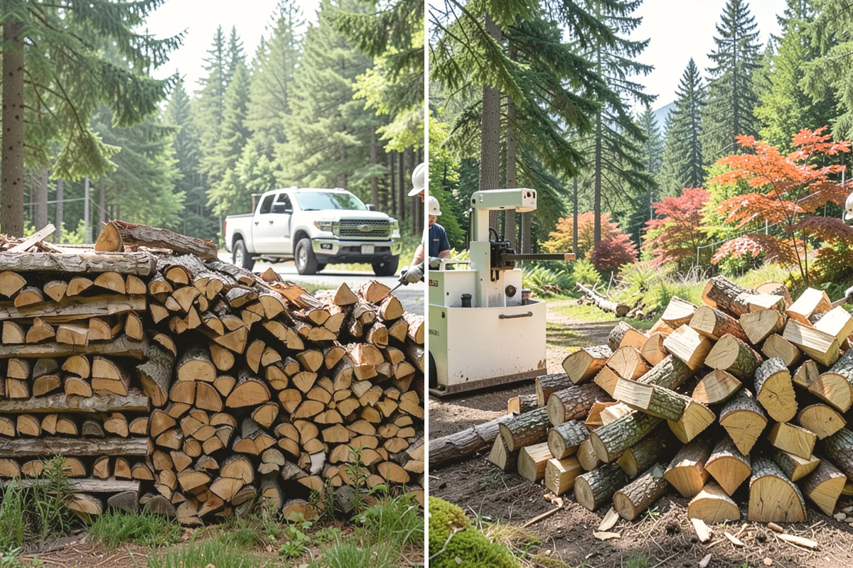 Bark Cleanup in Mukilteo, Snohomish County, WA - Inspect racks, sheds, and stacking zones for shed bark