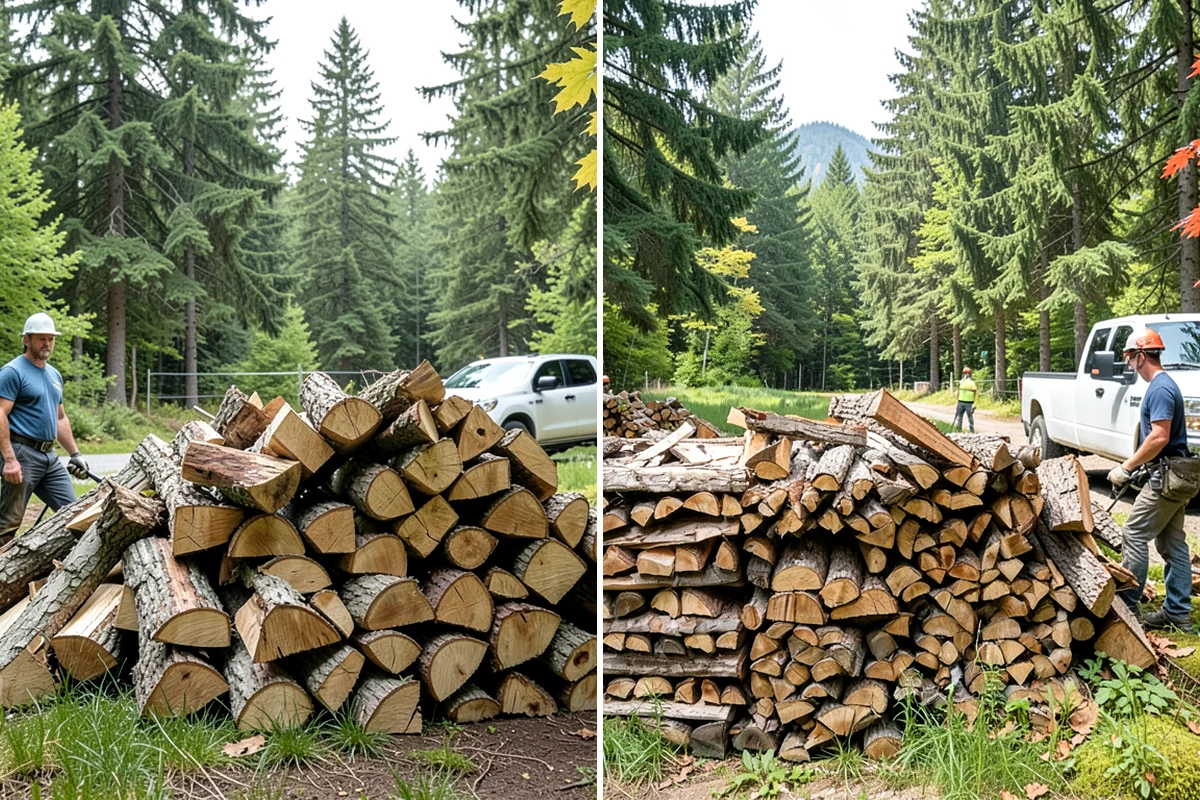 Bark Cleanup in Normandy Park, King County, WA - Inspect racks, sheds, and stacking zones for shed bark