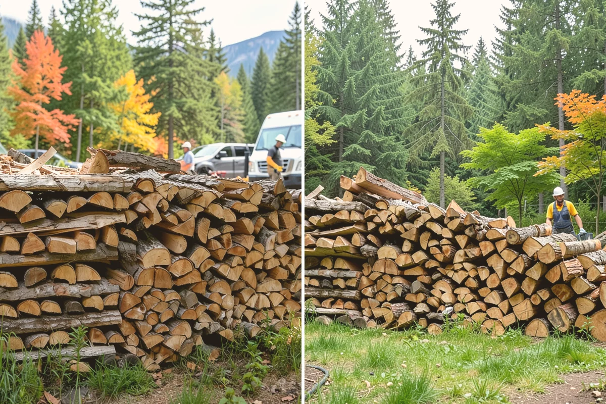 Bark Cleanup in Orting, Pierce County, WA - Inspect racks, sheds, and stacking zones for shed bark