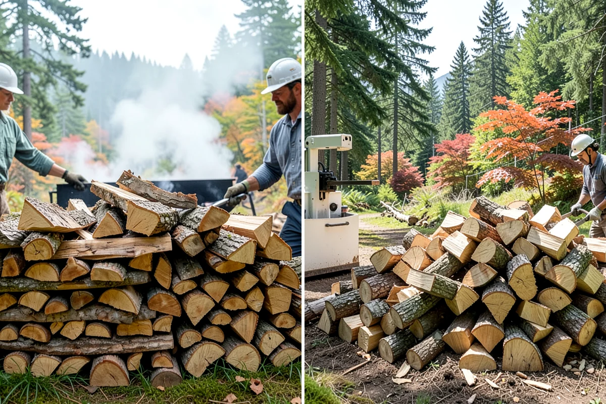 Bark Cleanup in Puyallup, Pierce County, WA - Inspect racks, sheds, and stacking zones for shed bark