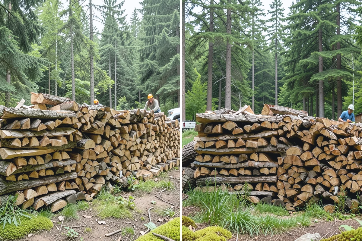 Bark Cleanup in Redmond, King County, WA - Inspect racks, sheds, and stacking zones for shed bark