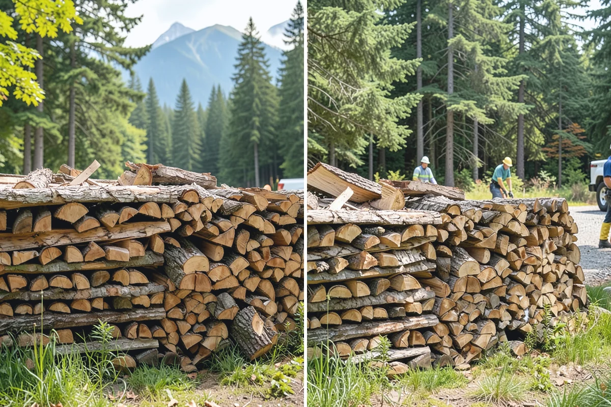 Bark Cleanup in Renton, King County, WA - Inspect racks, sheds, and stacking zones for shed bark