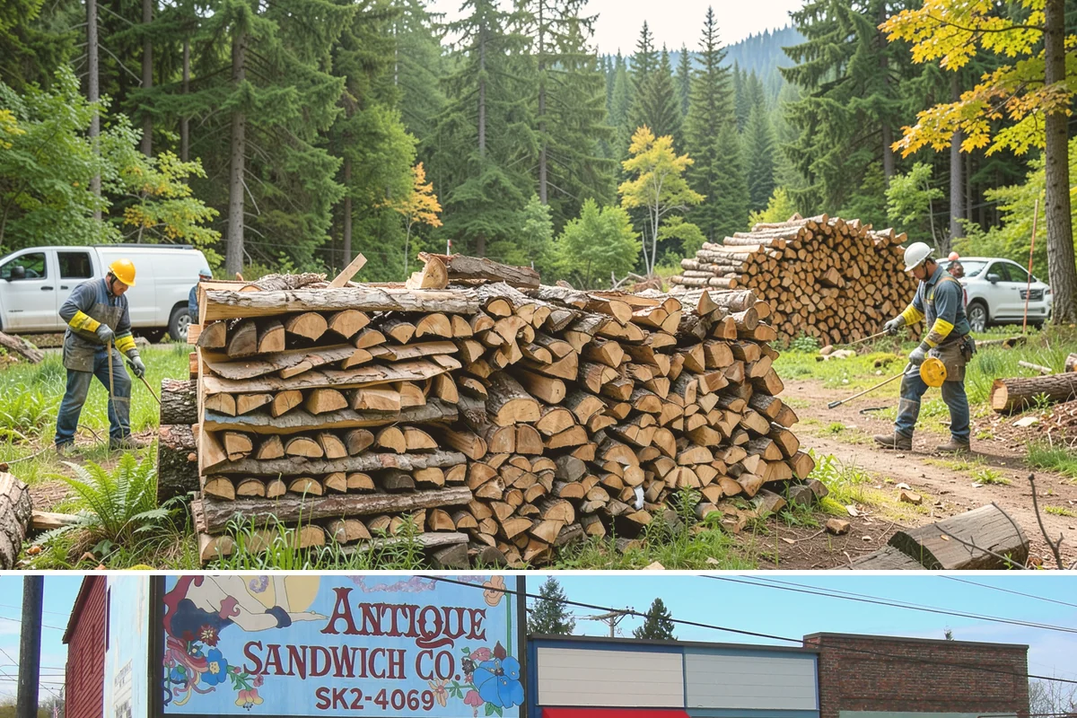 Bark Cleanup in Ruston, Pierce County, WA - Fall cleanup before the wet season locks the bark down is ideal, though spring works well after a heavy winter of burning.