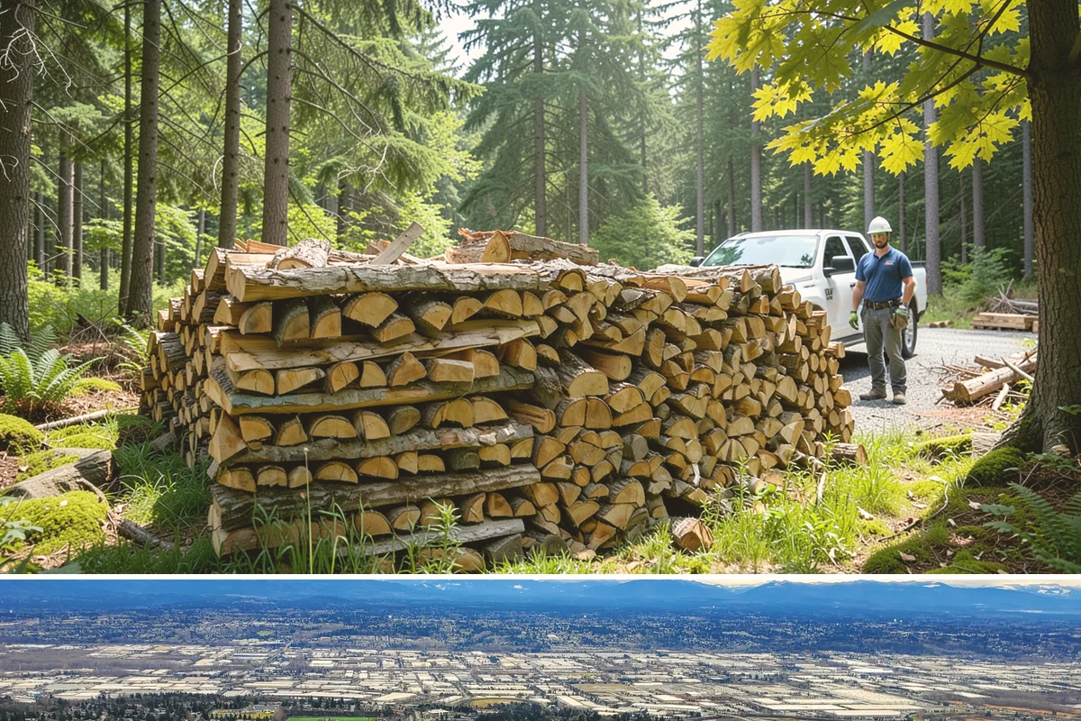Bark Cleanup in SeaTac, King County, WA - Fall cleanup before the wet season locks the bark down is ideal, though spring works well after a heavy winter of burning.