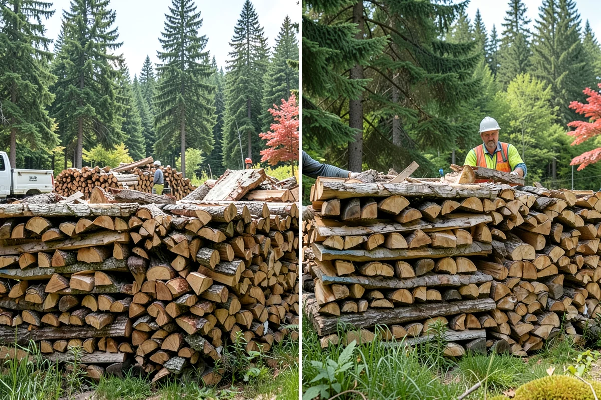 Bark Cleanup in Seattle, WA - Inspect racks, sheds, and stacking zones for shed bark