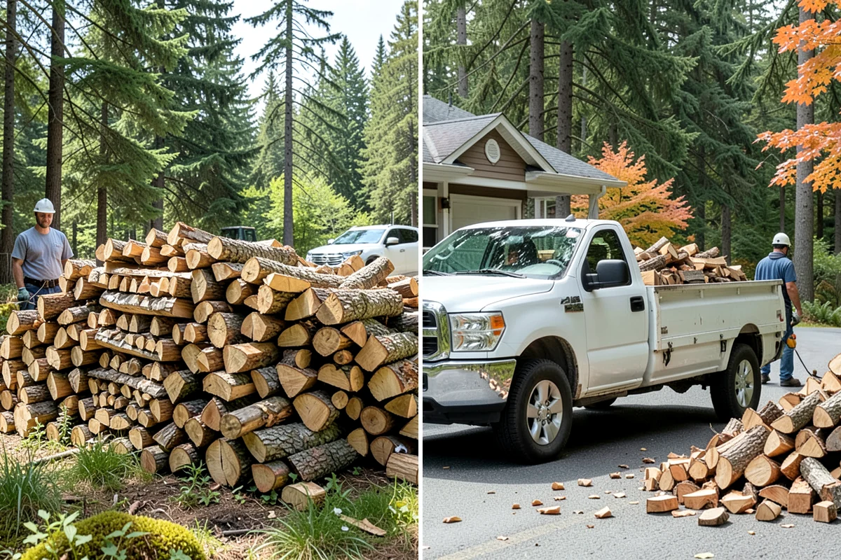 Bark Cleanup in Sedro-Woolley, Skagit County, WA - Inspect racks, sheds, and stacking zones for shed bark