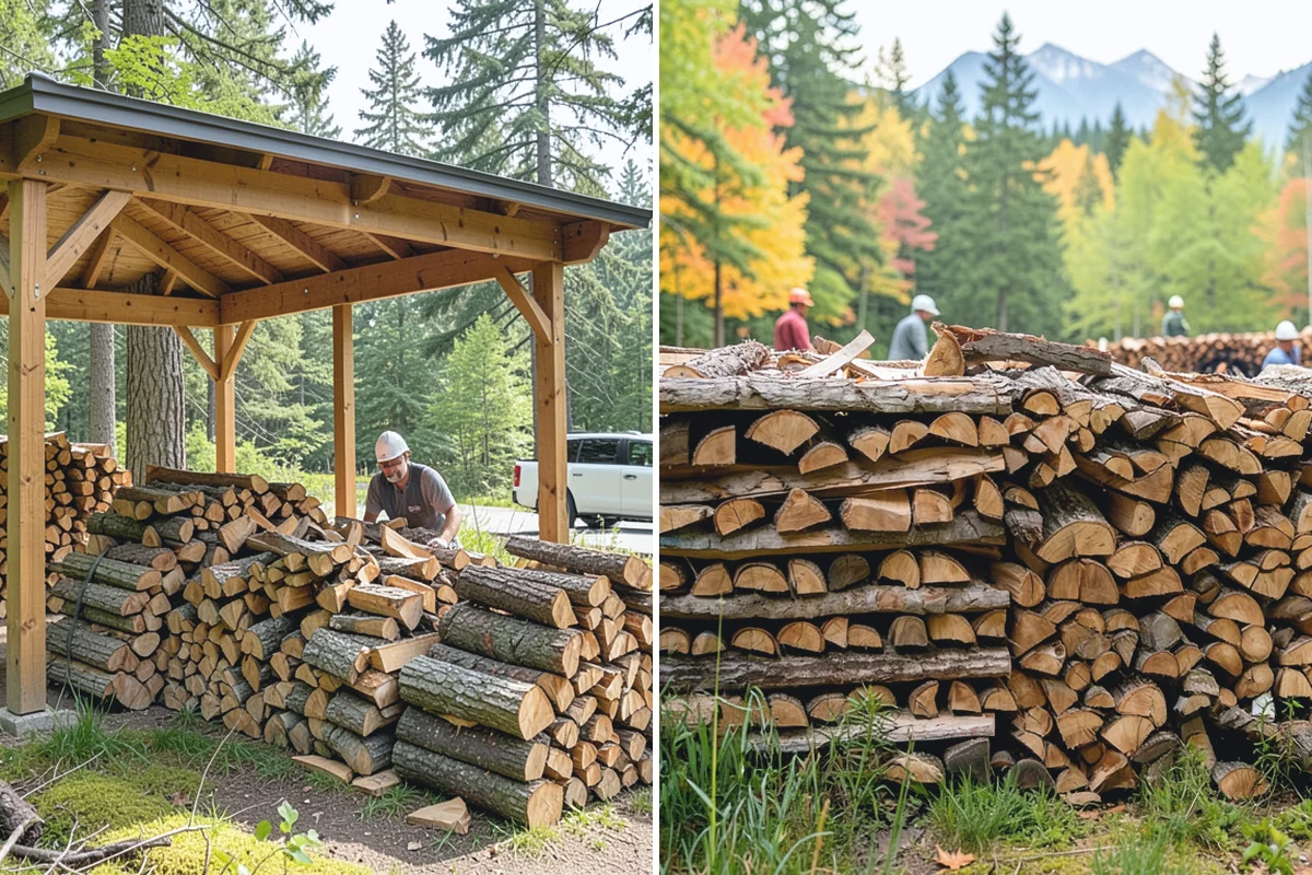 Bark Cleanup in Skykomish, King County, WA - Inspect racks, sheds, and stacking zones for shed bark