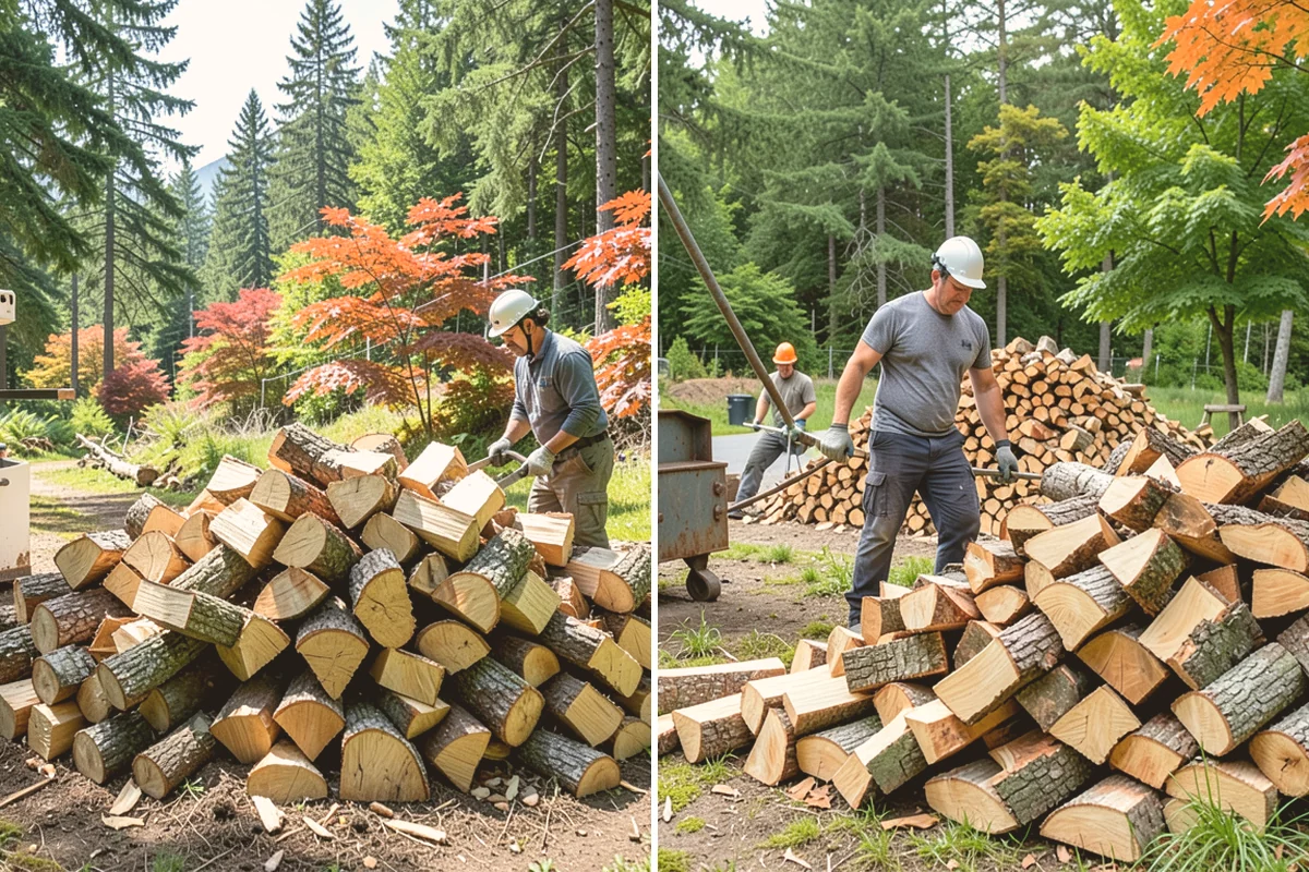 Bark Cleanup in Stanwood, Snohomish County, WA - Inspect racks, sheds, and stacking zones for shed bark