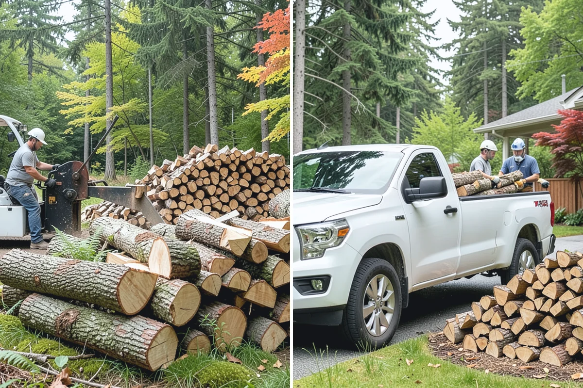 Bark Cleanup in Sumner, Pierce County, WA - Inspect racks, sheds, and stacking zones for shed bark