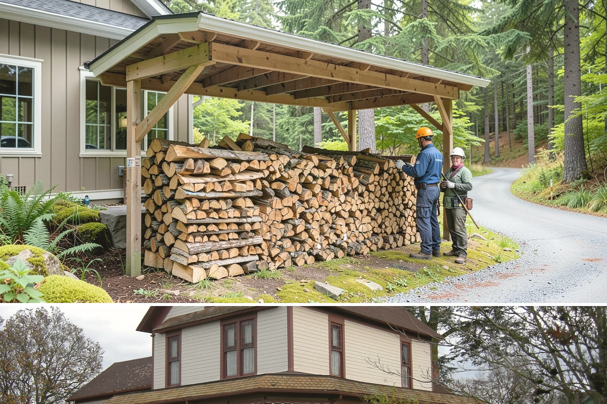 Bark Cleanup in Sumner, Pierce County, WA - Fall cleanup before the wet season locks the bark down is ideal, though spring works well after a heavy winter of burning.