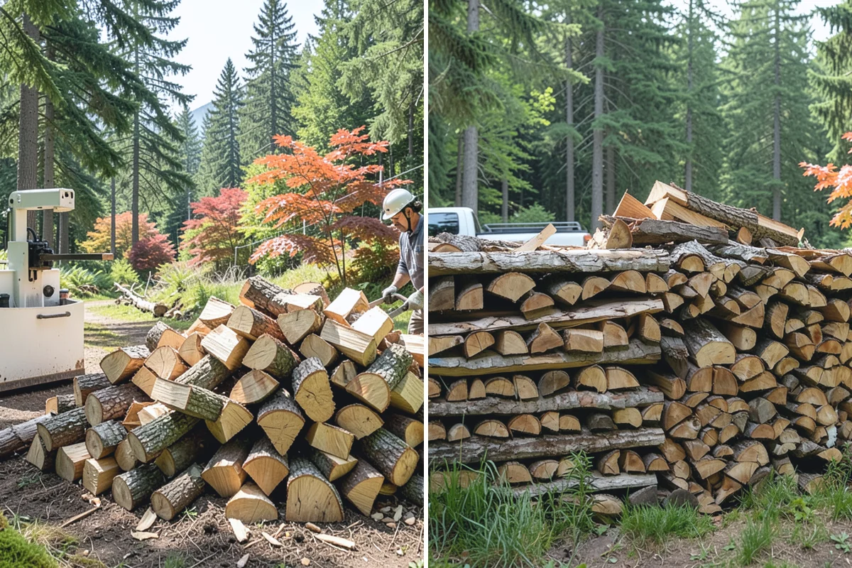 Bark Cleanup in Woodinville, King County, WA - Inspect racks, sheds, and stacking zones for shed bark