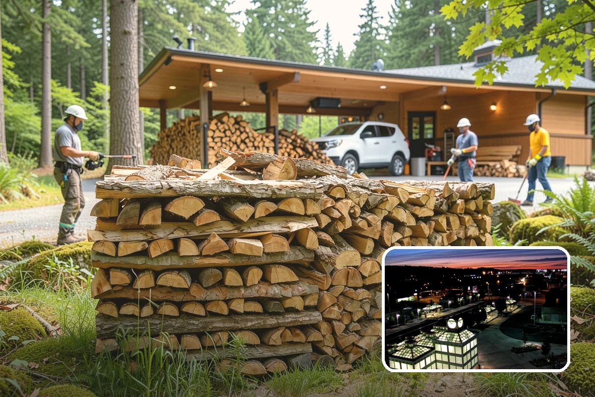 BBQ Cooking Wood in Auburn, King County, WA - Low moisture for clean, consistent smoke