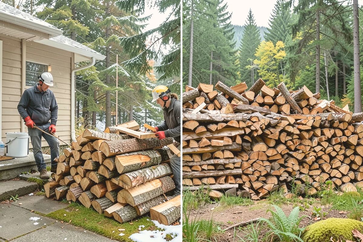 BBQ Cooking Wood in Bellevue, King County, WA - Choose your cooking-wood quantity